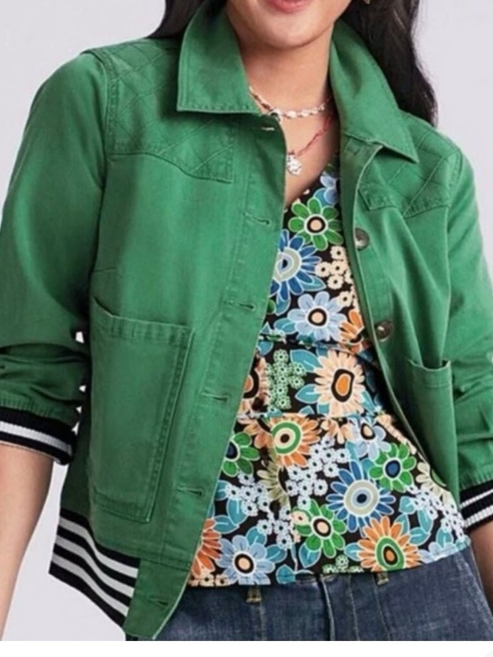 CAbi Jackets & Blazers - Cabi Mod Bomber Jacket Size large